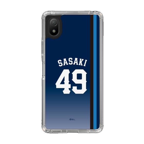 スリムプロテクションケース［ 埼玉西武ライオンズ- #49 SASAKI - ビジター ］