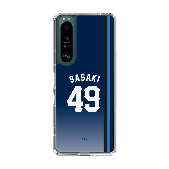 スリムプロテクションケース［ 埼玉西武ライオンズ- #49 SASAKI - ビジター ］