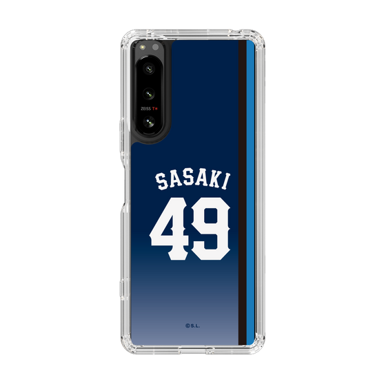 スリムプロテクションケース［ 埼玉西武ライオンズ- #49 SASAKI - ビジター ］