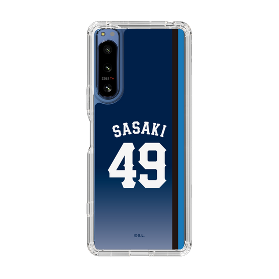 スリムプロテクションケース［ 埼玉西武ライオンズ- #49 SASAKI - ビジター ］