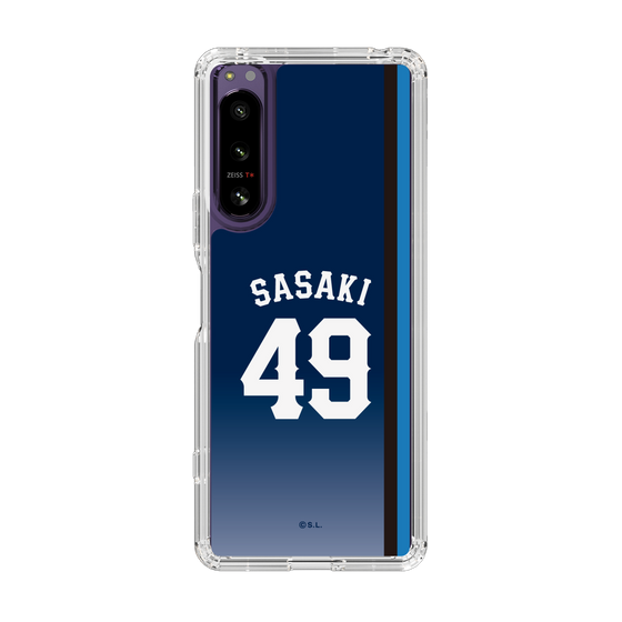 スリムプロテクションケース［ 埼玉西武ライオンズ- #49 SASAKI - ビジター ］