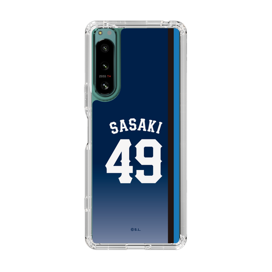 スリムプロテクションケース［ 埼玉西武ライオンズ- #49 SASAKI - ビジター ］