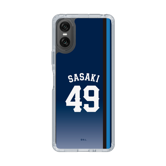 スリムプロテクションケース［ 埼玉西武ライオンズ- #49 SASAKI - ビジター ］