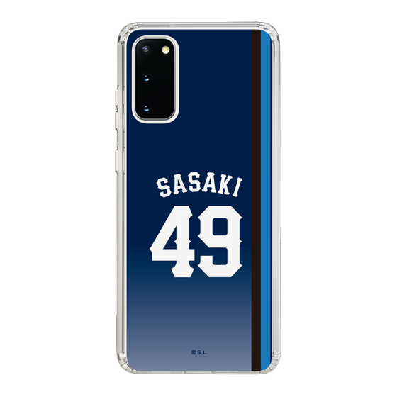 スリムプロテクションケース［ 埼玉西武ライオンズ- #49 SASAKI - ビジター ］