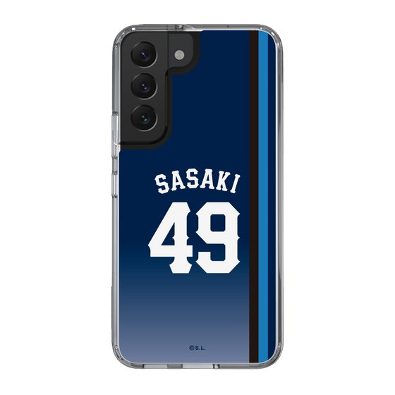 スリムプロテクションケース［ 埼玉西武ライオンズ- #49 SASAKI - ビジター ］
