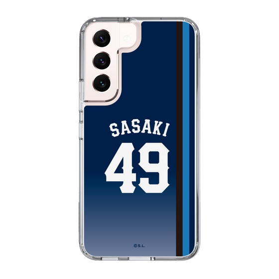 スリムプロテクションケース［ 埼玉西武ライオンズ- #49 SASAKI - ビジター ］