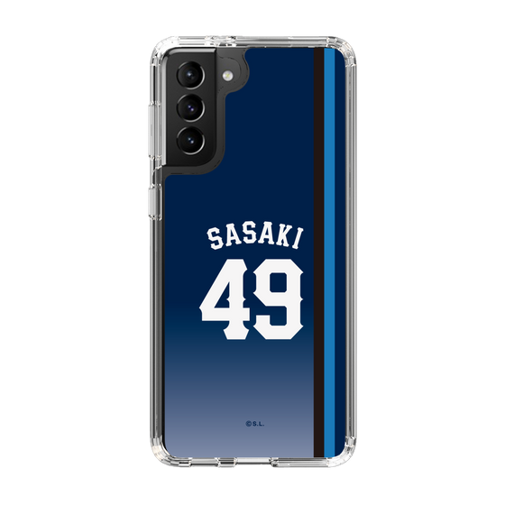 スリムプロテクションケース［ 埼玉西武ライオンズ- #49 SASAKI - ビジター ］