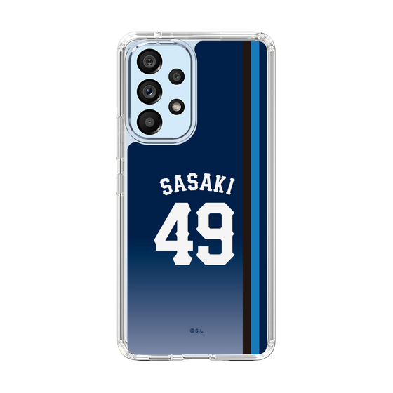 スリムプロテクションケース［ 埼玉西武ライオンズ- #49 SASAKI - ビジター ］