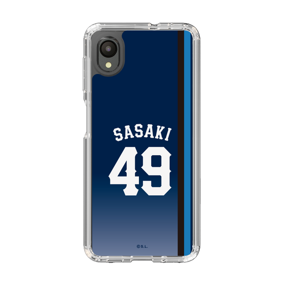 スリムプロテクションケース［ 埼玉西武ライオンズ- #49 SASAKI - ビジター ］