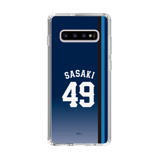 スリムプロテクションケース［ 埼玉西武ライオンズ- #49 SASAKI - ビジター ］