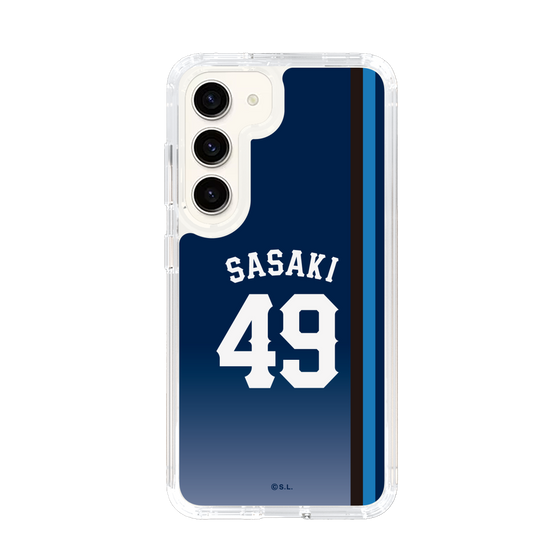 スリムプロテクションケース［ 埼玉西武ライオンズ- #49 SASAKI - ビジター ］