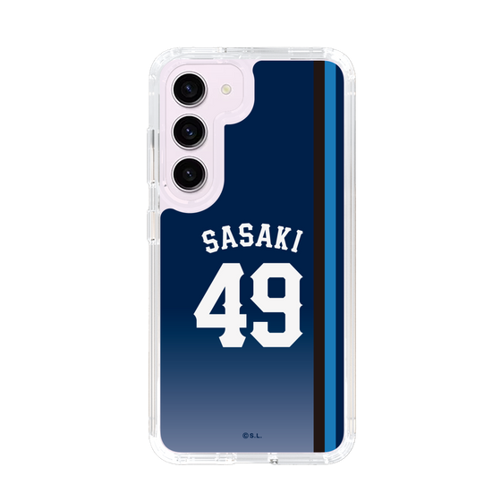 スリムプロテクションケース［ 埼玉西武ライオンズ- #49 SASAKI - ビジター ］