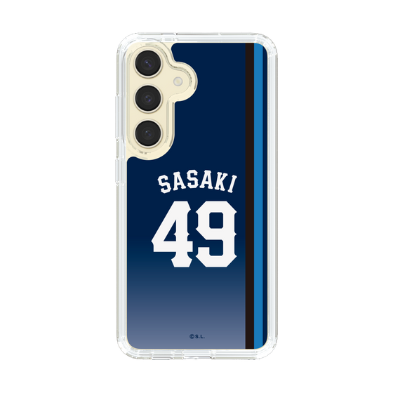 スリムプロテクションケース［ 埼玉西武ライオンズ- #49 SASAKI - ビジター ］