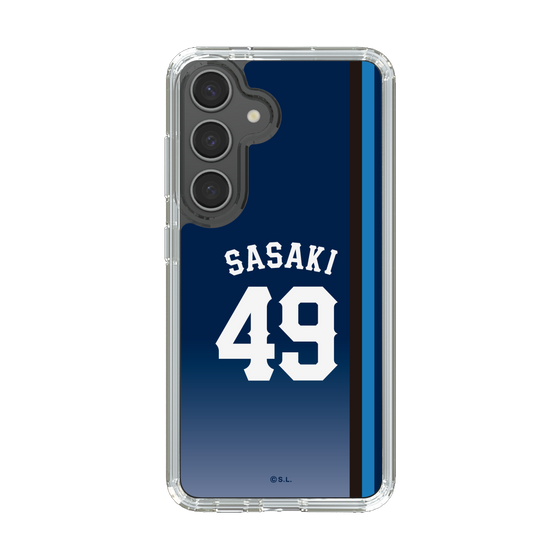 スリムプロテクションケース［ 埼玉西武ライオンズ- #49 SASAKI - ビジター ］