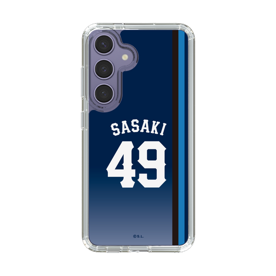 スリムプロテクションケース［ 埼玉西武ライオンズ- #49 SASAKI - ビジター ］