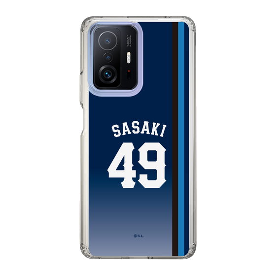 スリムプロテクションケース［ 埼玉西武ライオンズ- #49 SASAKI - ビジター ］