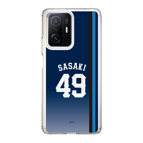 スリムプロテクションケース［ 埼玉西武ライオンズ- #49 SASAKI - ビジター ］