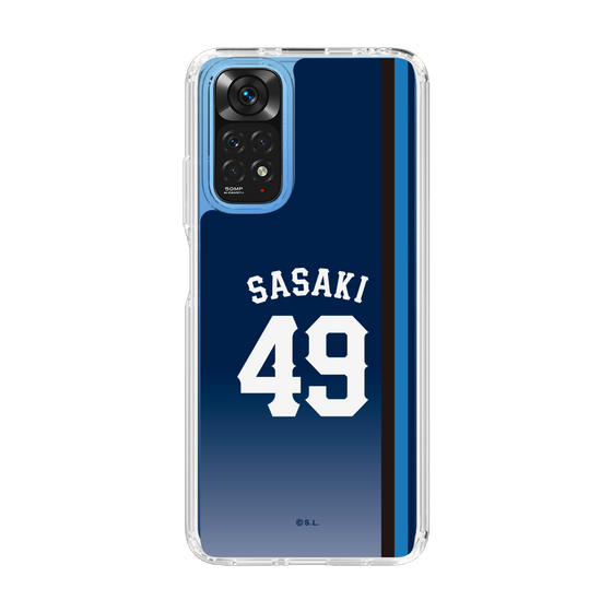 スリムプロテクションケース［ 埼玉西武ライオンズ- #49 SASAKI - ビジター ］