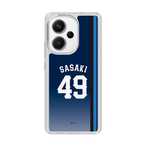 スリムプロテクションケース［ 埼玉西武ライオンズ- #49 SASAKI - ビジター ］