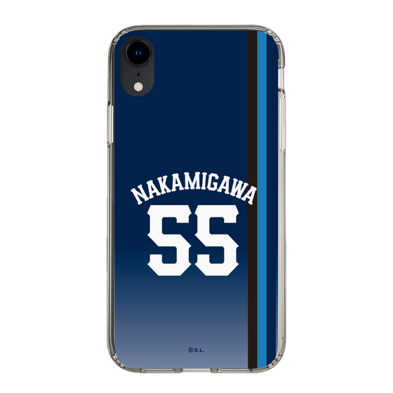 スリムプロテクションケース［ 埼玉西武ライオンズ- #55 NAKAMIGAWA - ビジター ］