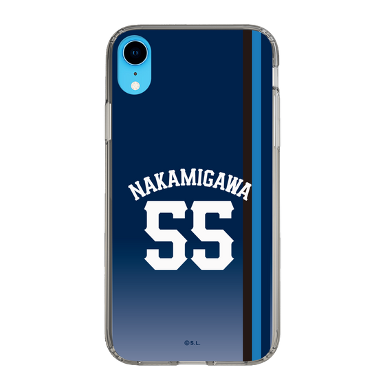 スリムプロテクションケース［ 埼玉西武ライオンズ- #55 NAKAMIGAWA - ビジター ］