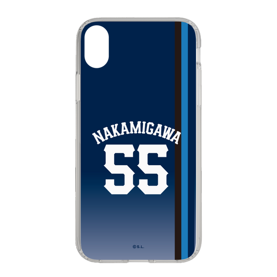 スリムプロテクションケース［ 埼玉西武ライオンズ- #55 NAKAMIGAWA - ビジター ］