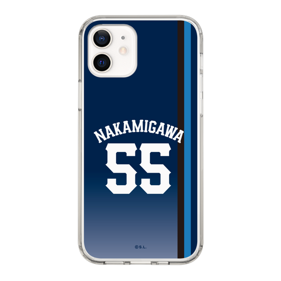 スリムプロテクションケース［ 埼玉西武ライオンズ- #55 NAKAMIGAWA - ビジター ］