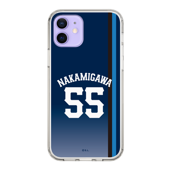 スリムプロテクションケース［ 埼玉西武ライオンズ- #55 NAKAMIGAWA - ビジター ］