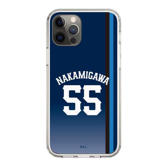 スリムプロテクションケース［ 埼玉西武ライオンズ- #55 NAKAMIGAWA - ビジター ］