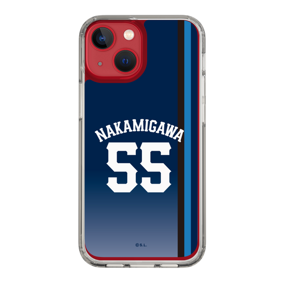 スリムプロテクションケース［ 埼玉西武ライオンズ- #55 NAKAMIGAWA - ビジター ］