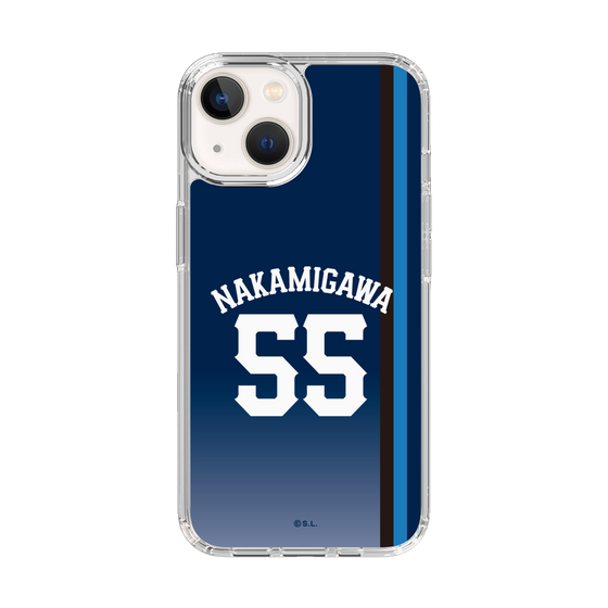 スリムプロテクションケース［ 埼玉西武ライオンズ- #55 NAKAMIGAWA - ビジター ］