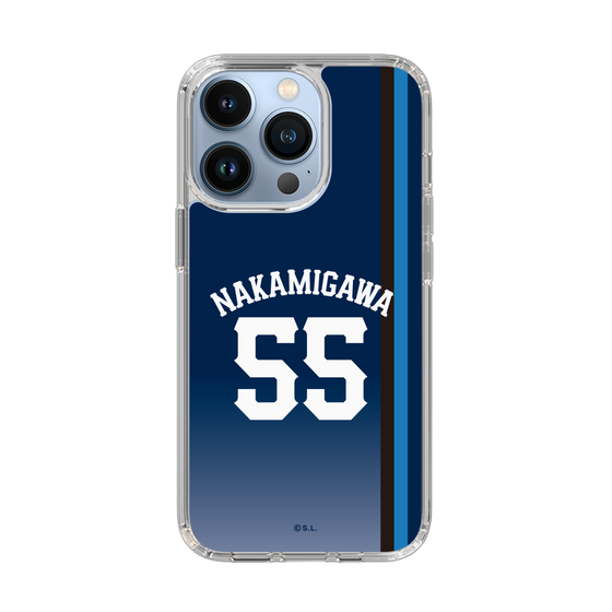 スリムプロテクションケース［ 埼玉西武ライオンズ- #55 NAKAMIGAWA - ビジター ］