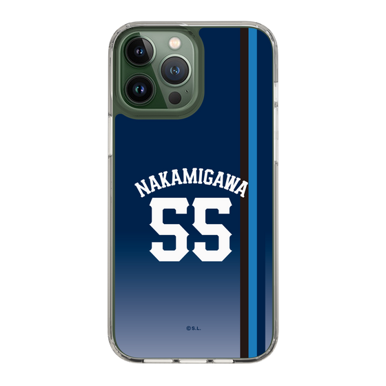 スリムプロテクションケース［ 埼玉西武ライオンズ- #55 NAKAMIGAWA - ビジター ］