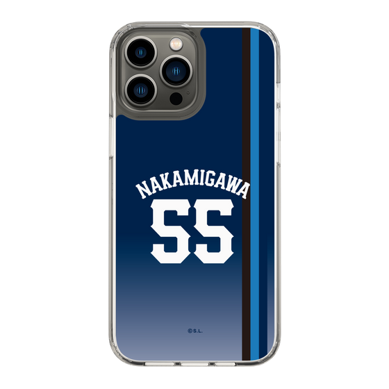 スリムプロテクションケース［ 埼玉西武ライオンズ- #55 NAKAMIGAWA - ビジター ］