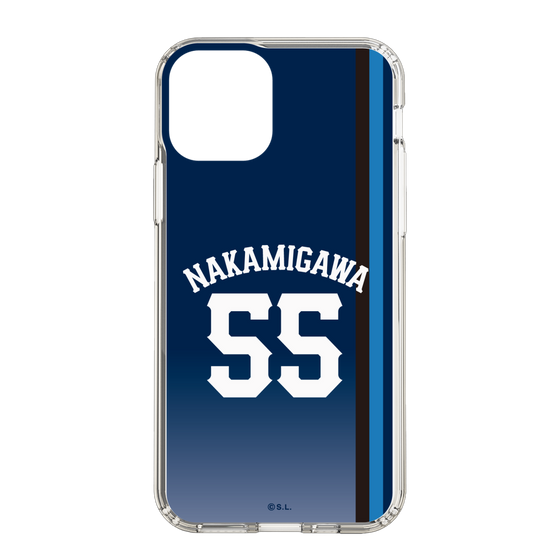スリムプロテクションケース［ 埼玉西武ライオンズ- #55 NAKAMIGAWA - ビジター ］