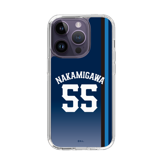 スリムプロテクションケース［ 埼玉西武ライオンズ- #55 NAKAMIGAWA - ビジター ］