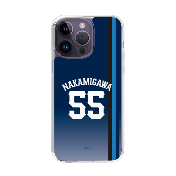スリムプロテクションケース［ 埼玉西武ライオンズ- #55 NAKAMIGAWA - ビジター ］