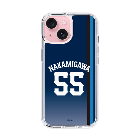 スリムプロテクションケース［ 埼玉西武ライオンズ- #55 NAKAMIGAWA - ビジター ］