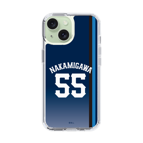 スリムプロテクションケース［ 埼玉西武ライオンズ- #55 NAKAMIGAWA - ビジター ］