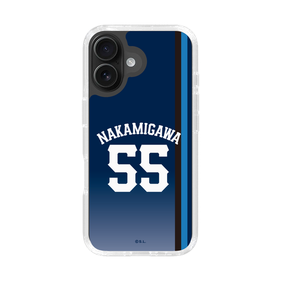 スリムプロテクションケース［ 埼玉西武ライオンズ- #55 NAKAMIGAWA - ビジター ］