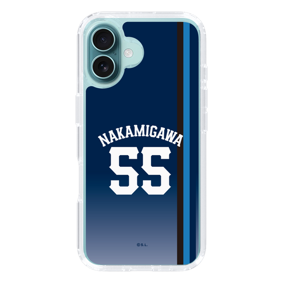 スリムプロテクションケース［ 埼玉西武ライオンズ- #55 NAKAMIGAWA - ビジター ］
