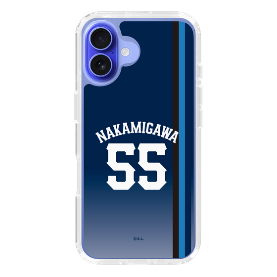 スリムプロテクションケース［ 埼玉西武ライオンズ- #55 NAKAMIGAWA - ビジター ］