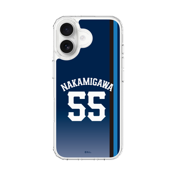 スリムプロテクションケース［ 埼玉西武ライオンズ- #55 NAKAMIGAWA - ビジター ］