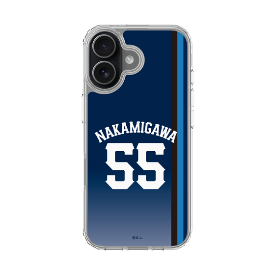 スリムプロテクションケース［ 埼玉西武ライオンズ- #55 NAKAMIGAWA - ビジター ］