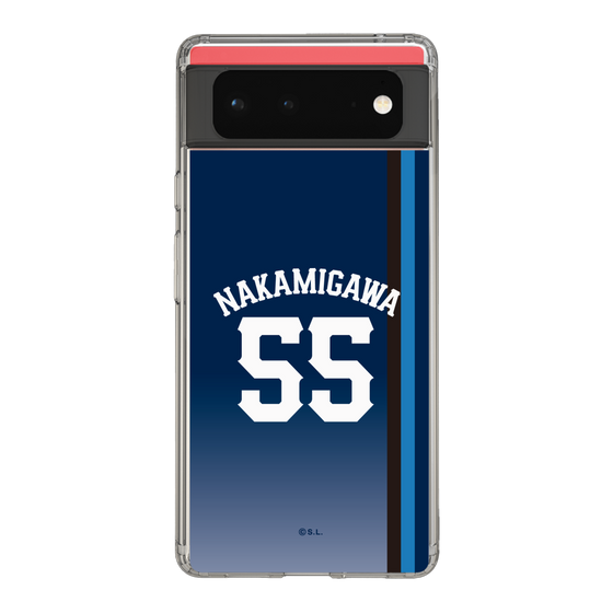 スリムプロテクションケース［ 埼玉西武ライオンズ- #55 NAKAMIGAWA - ビジター ］