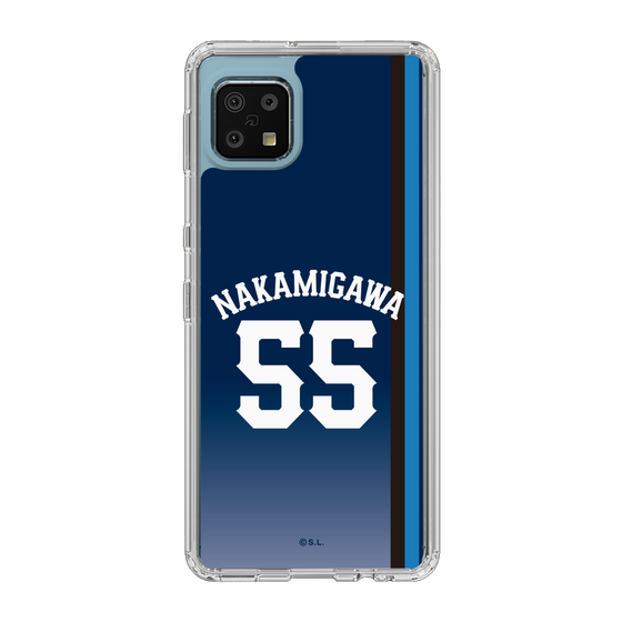 スリムプロテクションケース［ 埼玉西武ライオンズ- #55 NAKAMIGAWA - ビジター ］