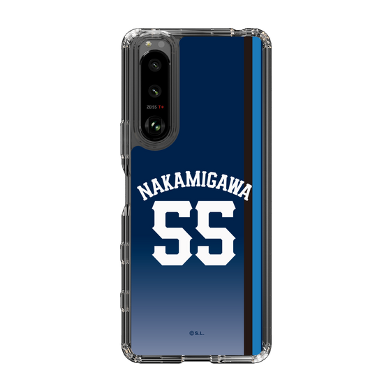スリムプロテクションケース［ 埼玉西武ライオンズ- #55 NAKAMIGAWA - ビジター ］