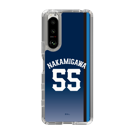 スリムプロテクションケース［ 埼玉西武ライオンズ- #55 NAKAMIGAWA - ビジター ］