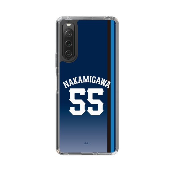 スリムプロテクションケース［ 埼玉西武ライオンズ- #55 NAKAMIGAWA - ビジター ］