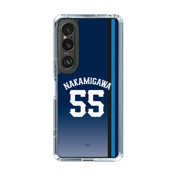 スリムプロテクションケース［ 埼玉西武ライオンズ- #55 NAKAMIGAWA - ビジター ］
